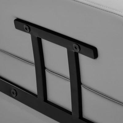 Gabbiano fotel fryzjerski Porto czarno szary -Meble fryzjerskie- 