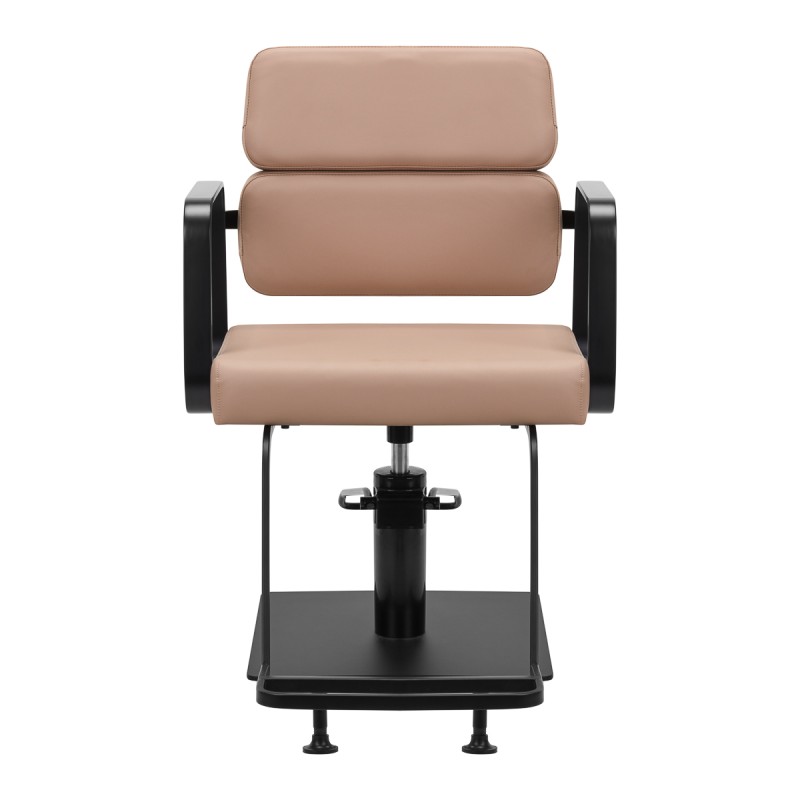 Black and beige salon chair