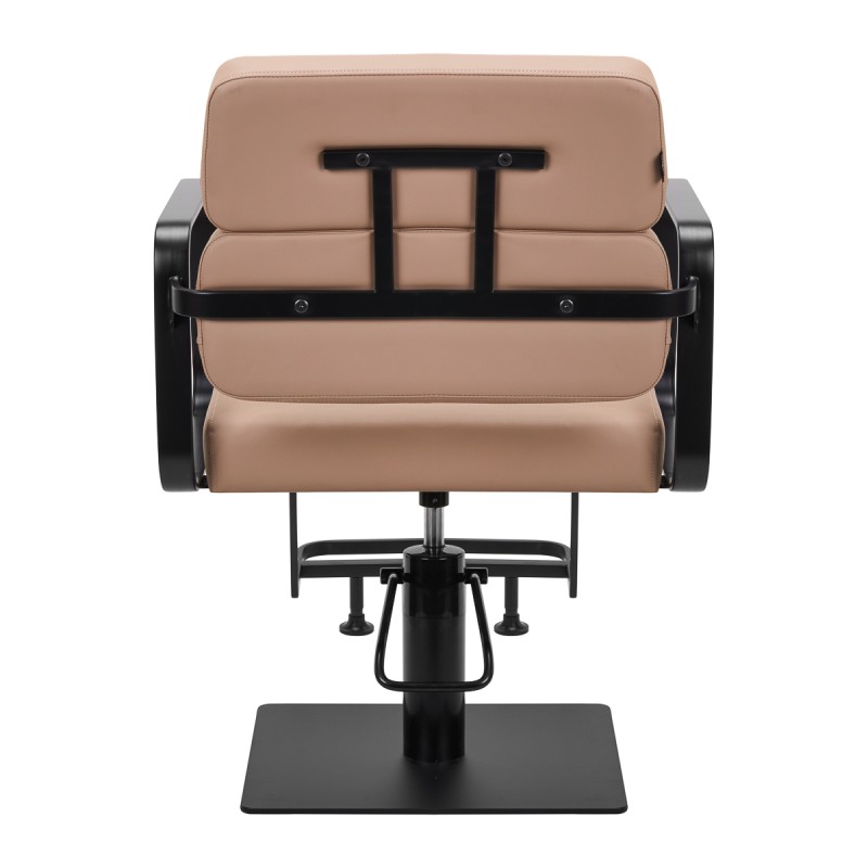 Black and beige salon chair
