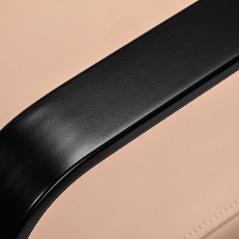 Black beige salon styling chair