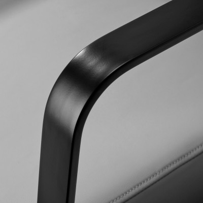 Black gray salon shampoo chair