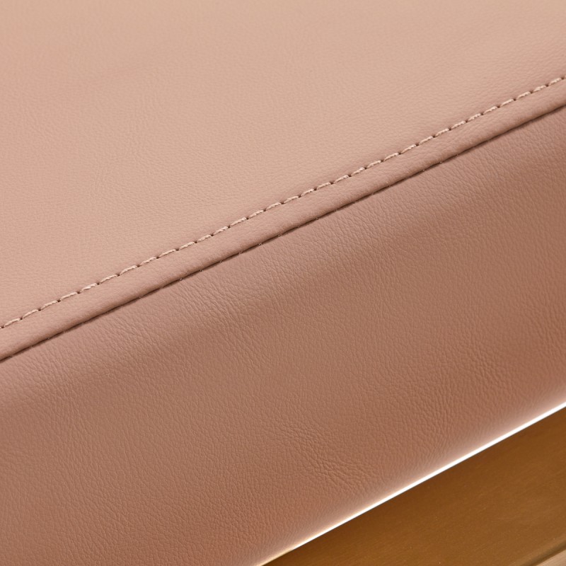 Gabbiano fotel fryzjerski Porto złoto beżowy -Meble fryzjerskie- 