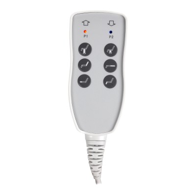 Fotel do zabiegów kosmetycznych w kolorze szarym elektryczny