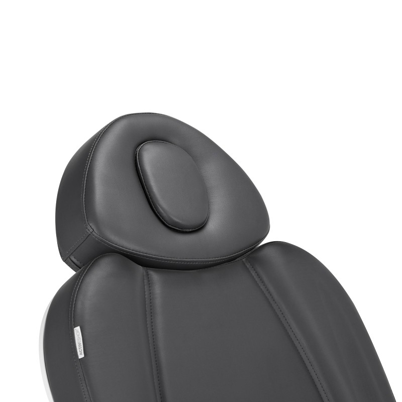 Fotel do zabiegów kosmetycznych w kolorze szarym elektryczny