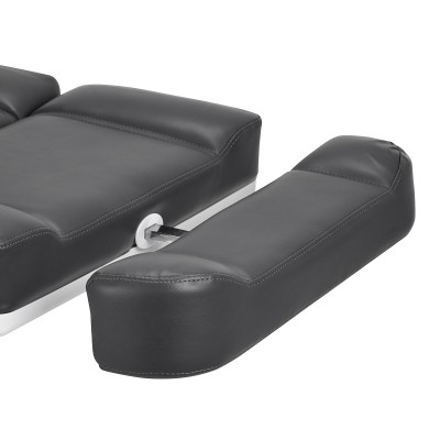 Fotel do zabiegów kosmetycznych elektryczny szary Zaffiro.