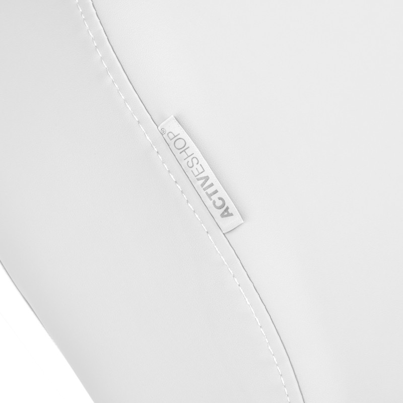 Biały elektryczny fotel do zabiegów kosmetycznych