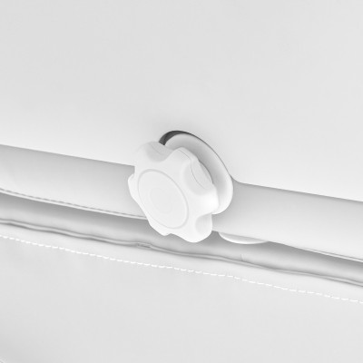 Biały elektryczny fotel do zabiegów kosmetycznych