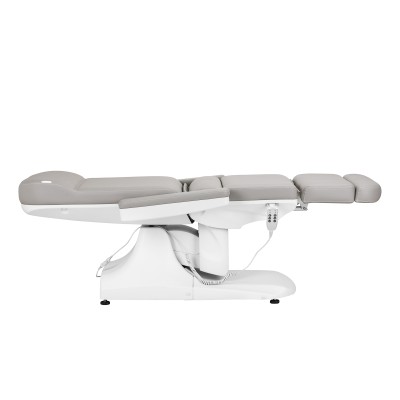 Fotel do zabiegów kosmetycznych w kolorze elektrycznym szarym Zaffiro