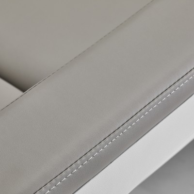 Fotel do zabiegów kosmetycznych elektryczny szary Zaffiro