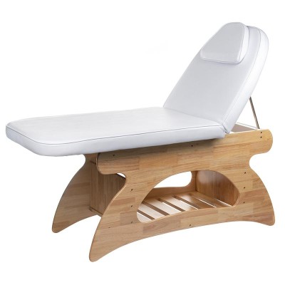 Łóżko kosmetyczne do masażu BD-8241 Sosna -Meble Spa- 