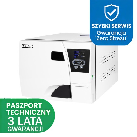 Autoklaw Lafomed 23L Klasa B + Drukarka + Paszport
