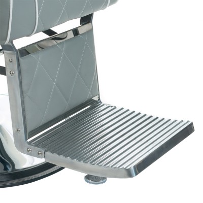 Fotel barberski ODYS BH-31825M Jasny Szary -Fotele barberskie- 