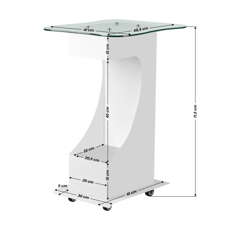 STOLIK KOSMETYCZNY POD URZĄDZENIE 083 -Stoliki kosmetyczne- 