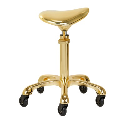 Gabbiano taboret Fine Gold Roll Speed -Hokery fryzjerskie- 
