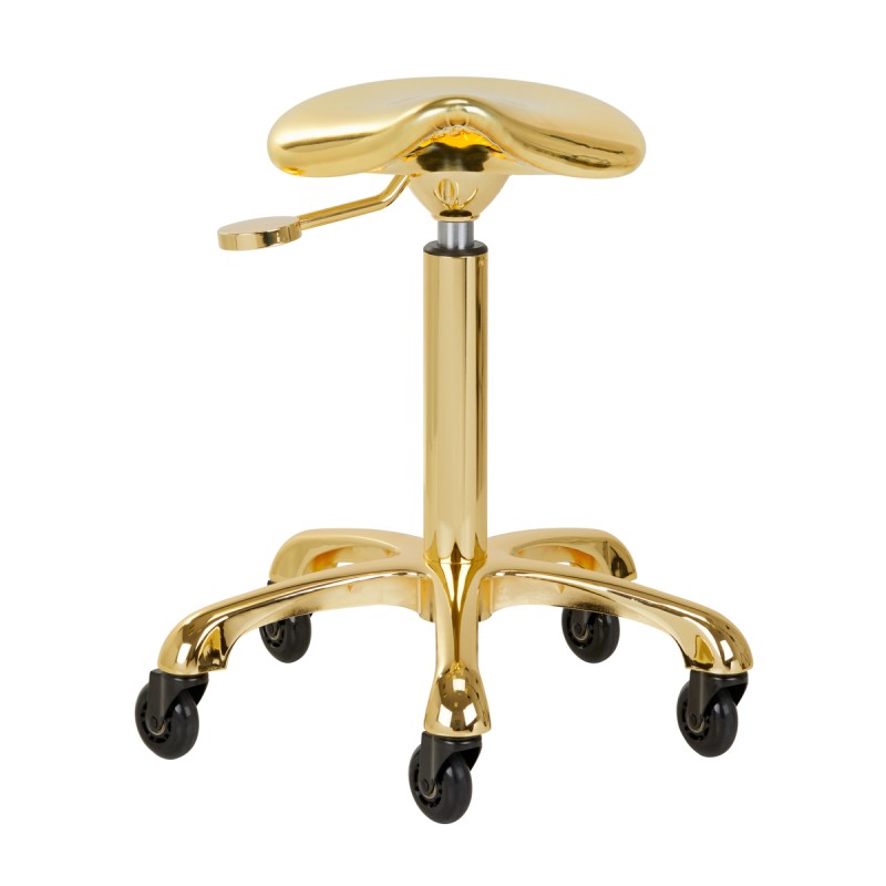 Gabbiano taboret Fine Gold Roll Speed -Hokery fryzjerskie- 