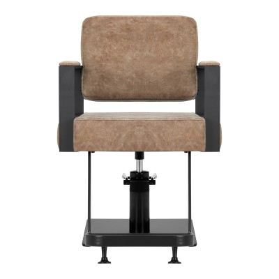 Gabbiano fotel fryzjerski Modena old brązowy -Meble fryzjerskie- 