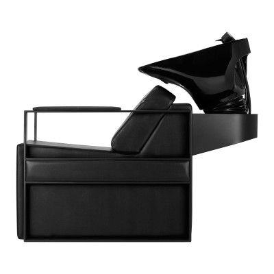 Gabbiano myjnia fryzjerska Modena czarna -Meble fryzjerskie- 