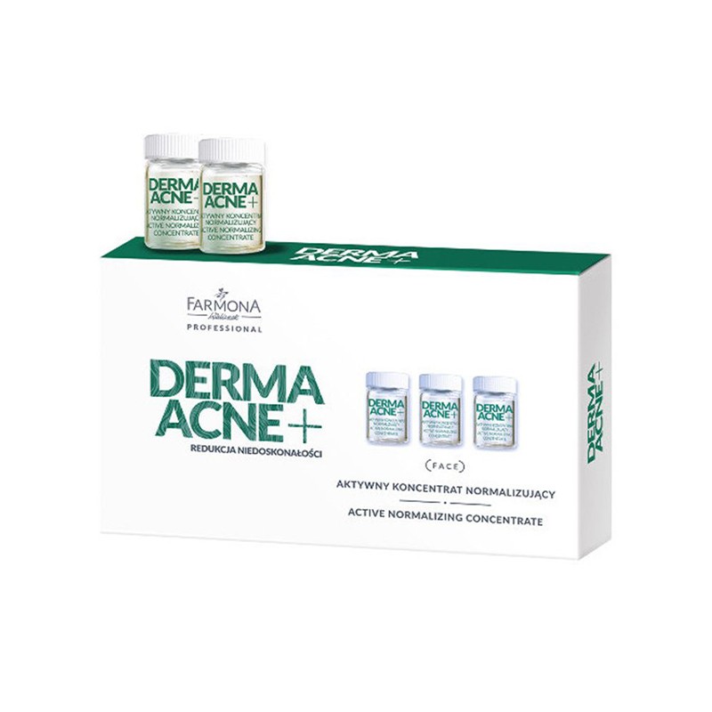 Farmona dermaacne+ aktywny koncentrat normalizujący 5 x 5 ml -Kosmetyki profesjonalne- 