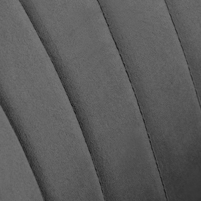 HOKER BAROWY QS-B16G AKSAMIT SZARY -Recepcje- 