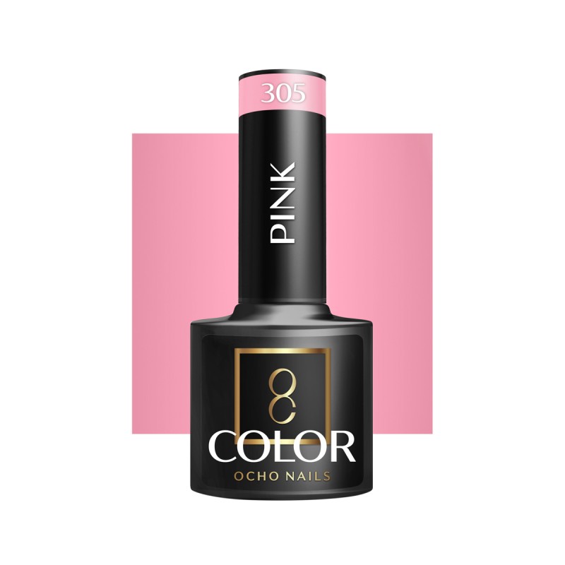 OCHO NAILS Lakier hybrydowy pink 305 -5 g -Hybrydowe żele i lakiery- 