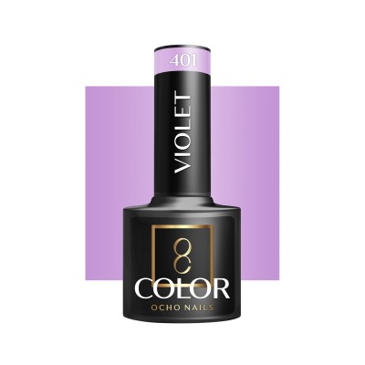 OCHO NAILS Lakier hybrydowy violet 401 -5 g -Hybrydowe żele i lakiery- 