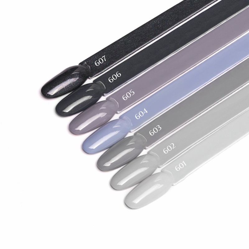 OCHO NAILS Lakier hybrydowy gray 606 -5 g -Hybrydowe żele i lakiery- 