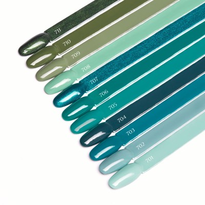 OCHO NAILS Lakier hybrydowy green 701 -5 g -Hybrydowe żele i lakiery- 
