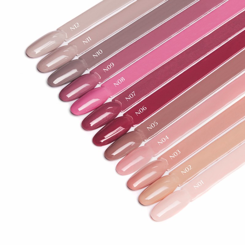 OCHO NAILS Lakier hybrydowy nude N10 -5 g -Hybrydowe żele i lakiery- 