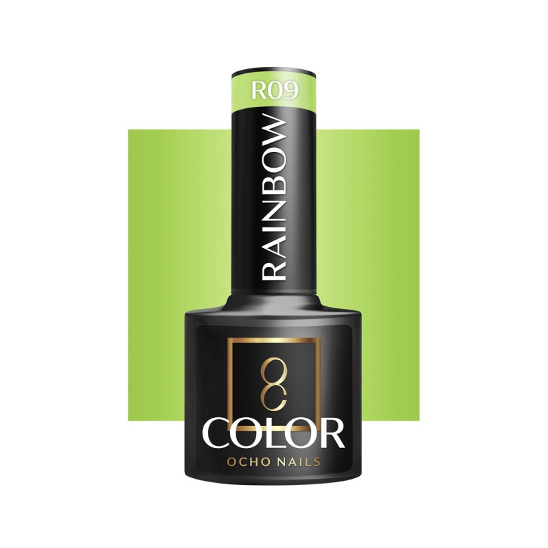 OCHO NAILS Lakier hybrydowy rainbow R09 -5 g -Hybrydowe żele i lakiery- 