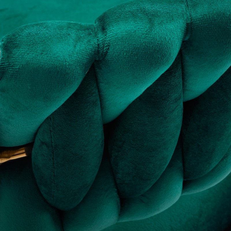 4Rico krzesło obrotowe QS-GW01G aksamit zielone -Hokery- 