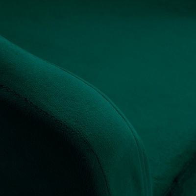 4Rico fotel obrotowy QS-BL14G aksamit zielony -Hokery- 