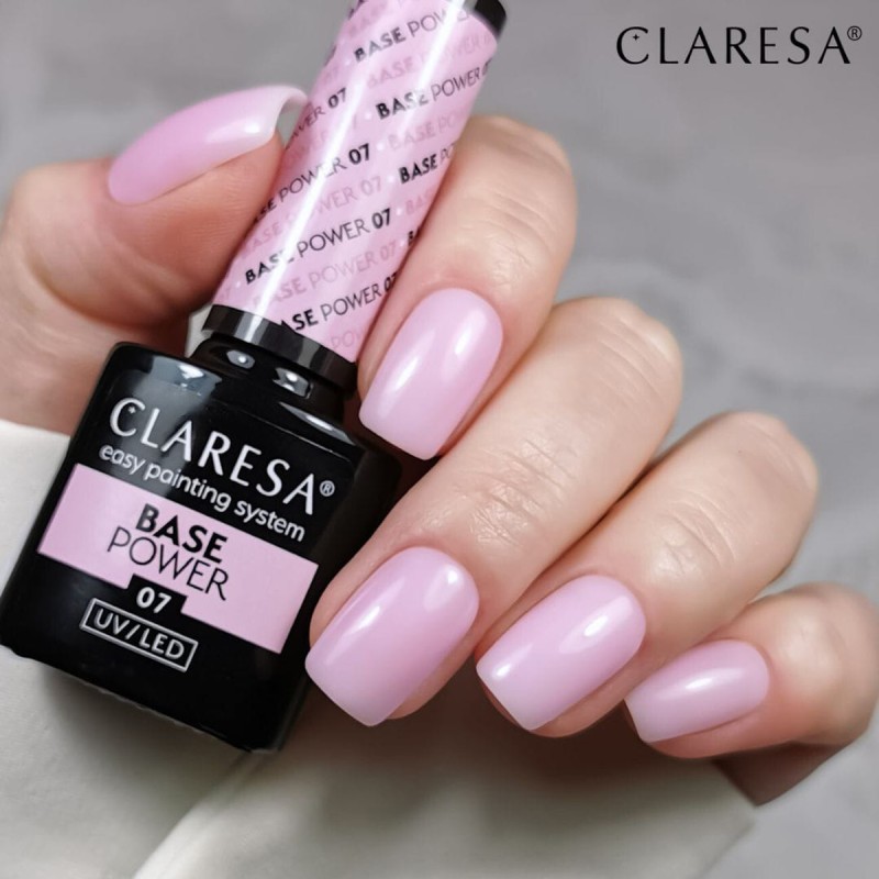 Claresa Baza Power Base 07 -5g -Hybrydowe żele i lakiery- 