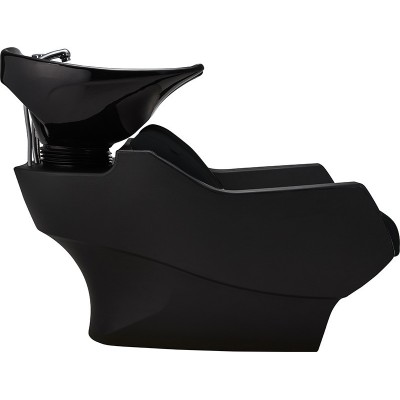 Myjnia fryzjerska Techno - czarna - czarna misa -Fotele fryzjerskie Ayala 48h- 