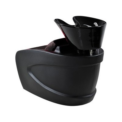 Black Vanity shampoo chair basin