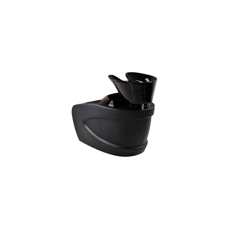 Black Vanity shampoo chair basin