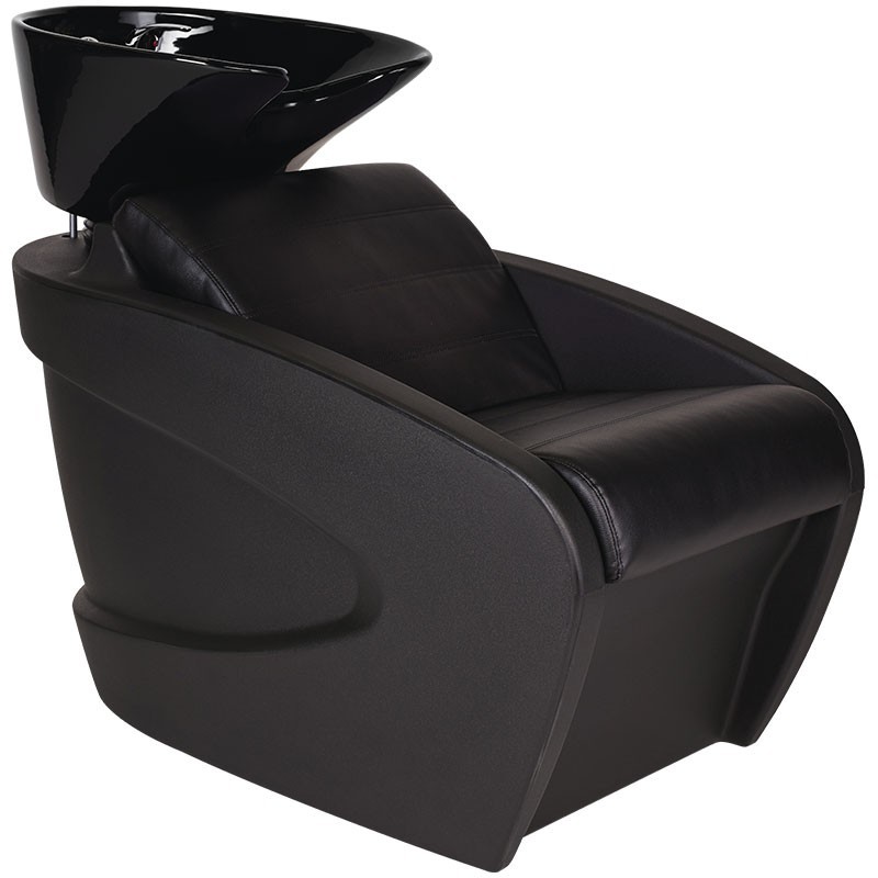 Black Vanity salon shampoo chair