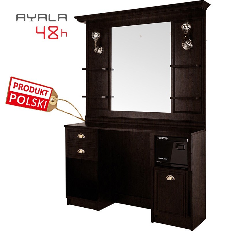 Konsoleta fryzjerska Leksus - wenge -Ayala 48h - 