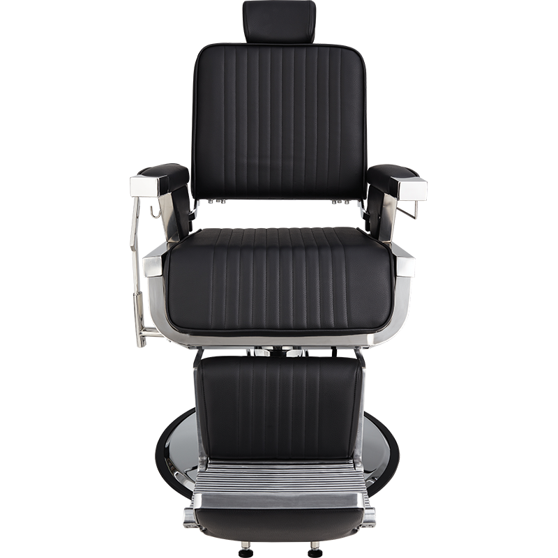 Fotel barberski Lord - czarny -Ayala 48h - 