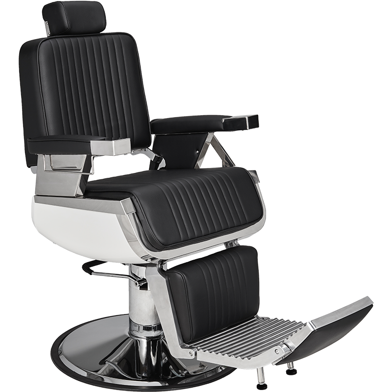 Fotel barberski Lord - czarny -Ayala 48h - 