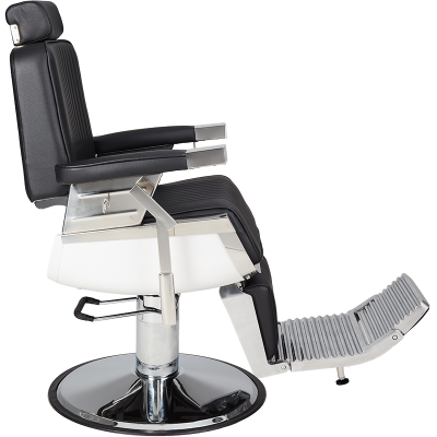 Fotel barberski Lord - czarny -Ayala 48h - 