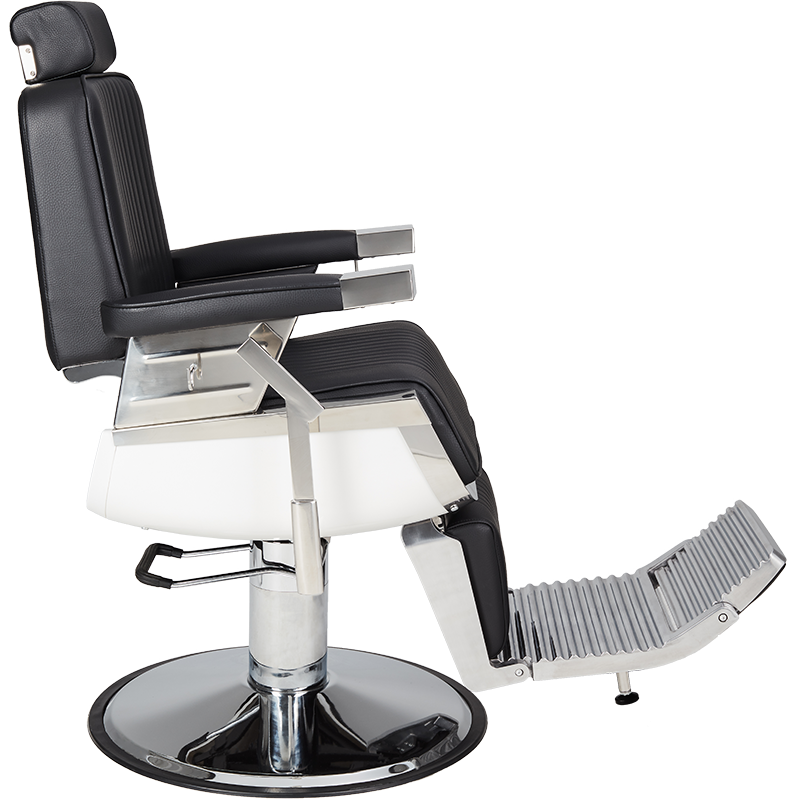 Fotel barberski Lord - czarny -Ayala 48h - 