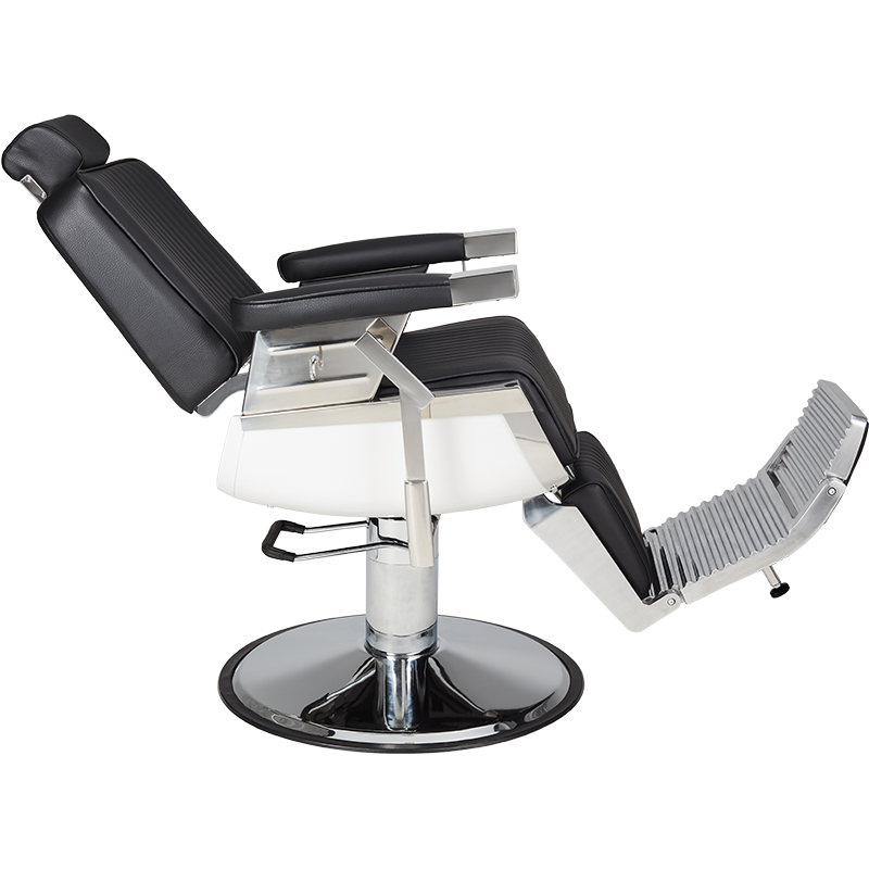 Fotel barberski Lord - czarny -Ayala 48h - 