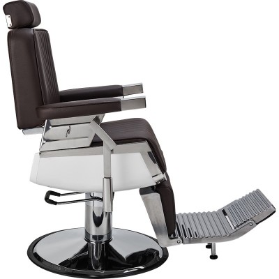 Fotel barberski Lord - brązowy -Ayala 48h - 