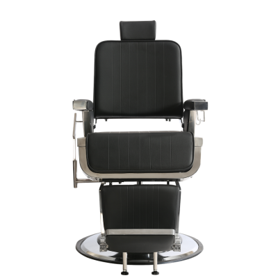Fotel Barberski Dark czarny  -Ayala 48h - 