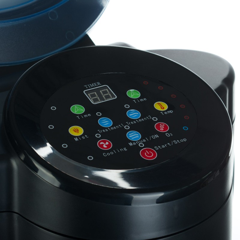 Sauna z ozonem na statywie BB-007R2 czarna -Sauny fryzjerskie- 