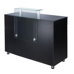 Biurko do recepcji BD-3307 Czarne -Recepcje- 