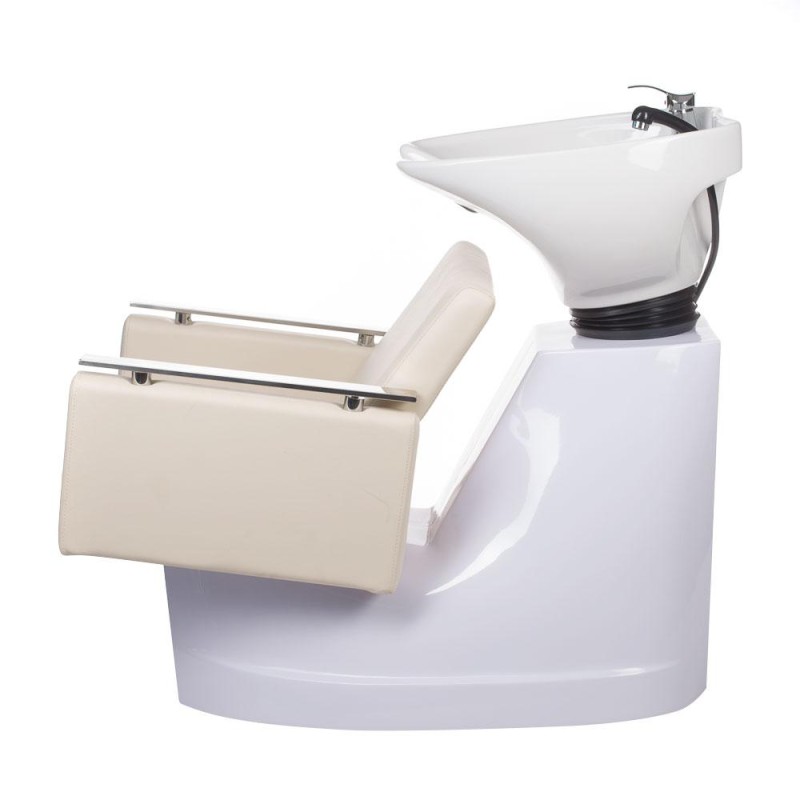 Myjnia fryzjerska MILO BH-8025 kremowa -Myjnie fryzjerskie- 