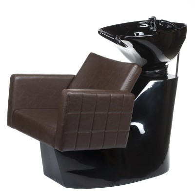 Myjnia fryzjerska Ernesto brązowa BM-32969 -Myjnie fryzjerskie- 