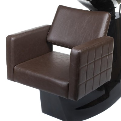 Myjnia fryzjerska Ernesto brązowa BM-32969 -Myjnie fryzjerskie- 