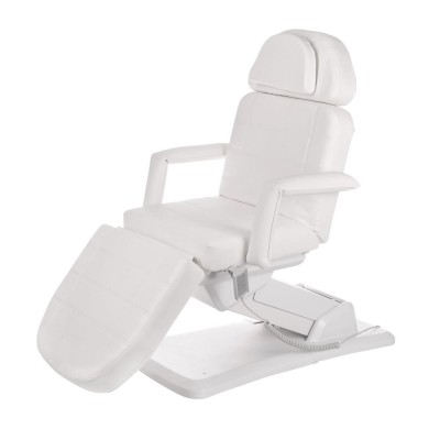 Elektryczny fotel kosmetyczny BR-6622 biały -Fotele kosmetyczne elektryczne- 